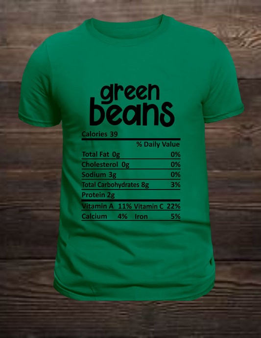 Thanksgiving Green Beans DTF Transfer