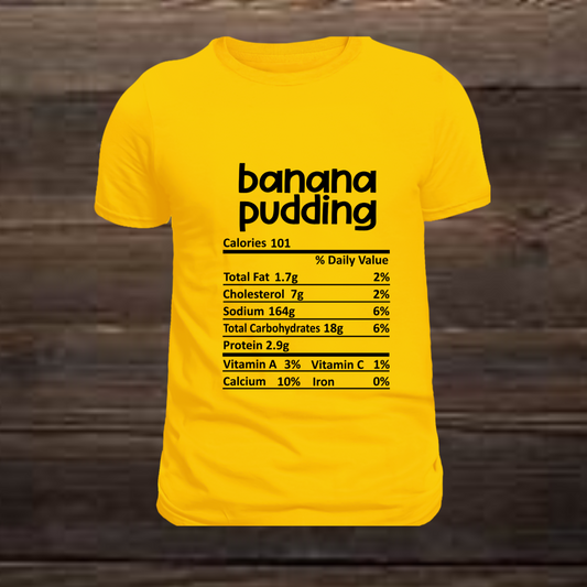 Thanksgiving Banana Pudding DTF Transfer